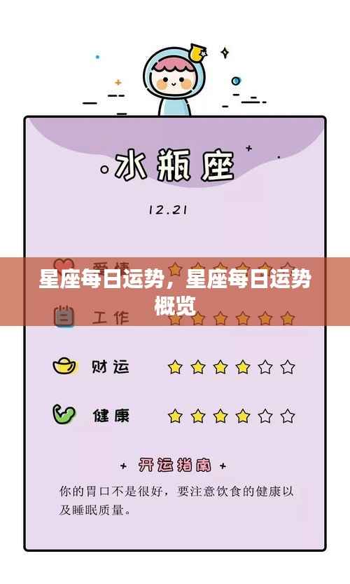 星座每日运势概览与预测分析
